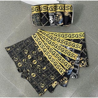   Giá sốc  Combo quần lót nam HOÀNG GIA sang trọng sịp đùi nam chất thun lạnh co giãn 4 chiều mềm mịn boxernam 