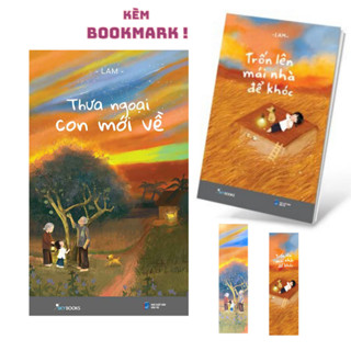 Combo Sách Trốn Lên Mái Nhà Để Khóc - Thưa ngoại con đã về Tác giả Lam
