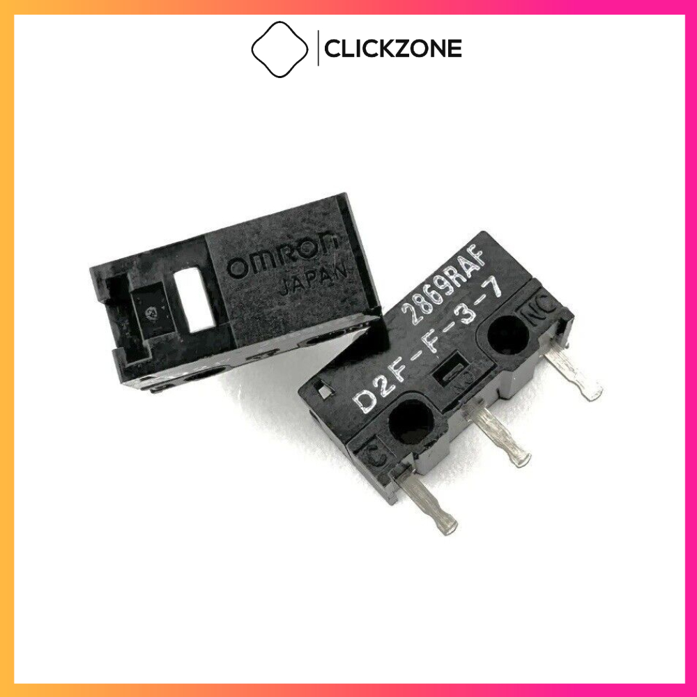 Nút click chuột Omron Japan D2F-F-3-7 | D2F | D2FC-F-K 50M triệu lần nhấn | Switch chuột Omron Japan