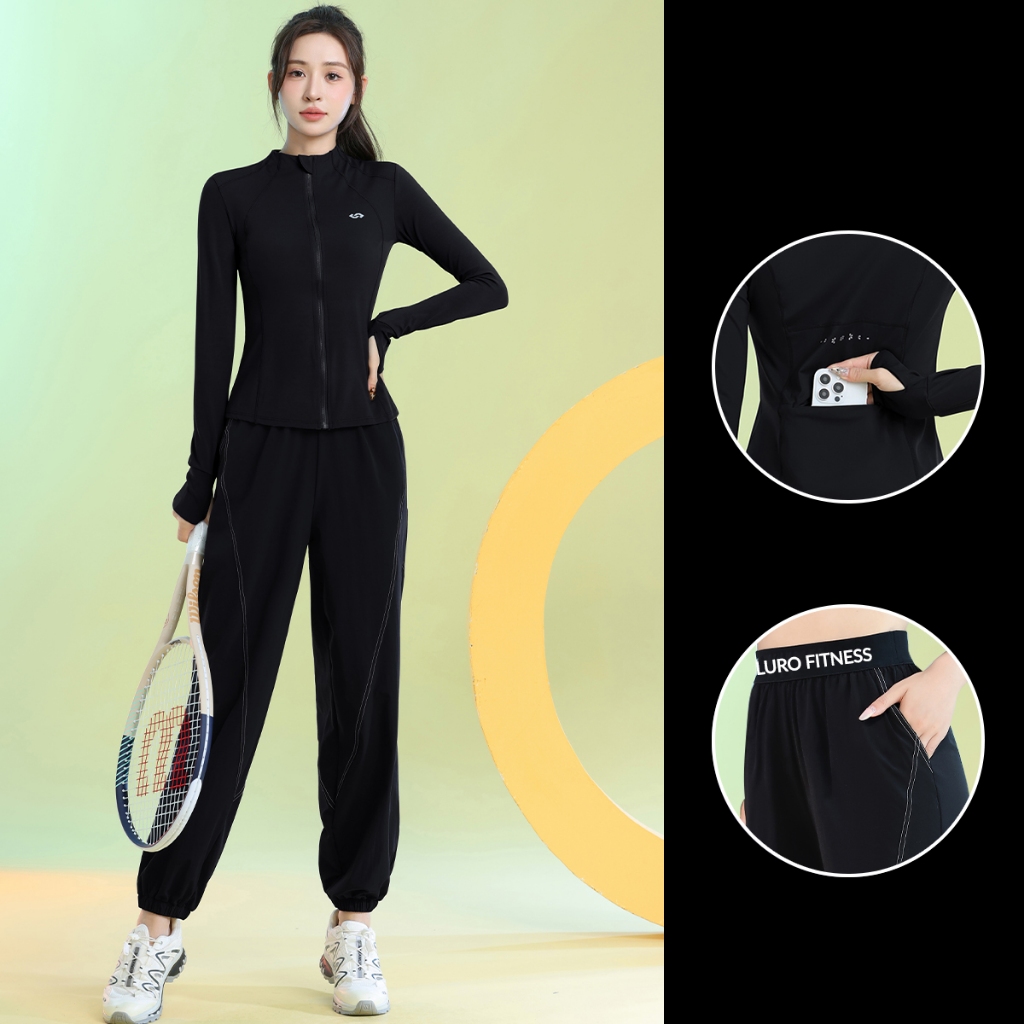 S1075 — Bộ thể thao nữ jogger jacket 8