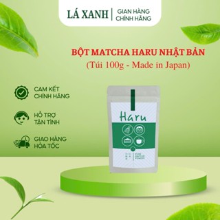 Matcha haru 100g, matcha haru nhập khẩu Nhật Bản