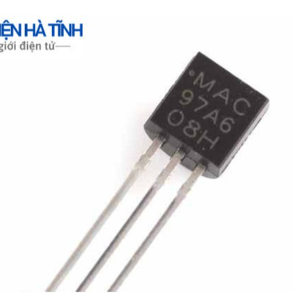 50 con MAC97A6 97A6 Triac cắm (MAC97A6) TO92 mới -DG4