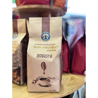 Cà phê hạt và bột Robusta - Sơn Nguyên 500g
