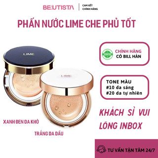  Phấn nước Lime kiềm dầu che phủ tốt Cushion Lime chống nước chống nắng SPF50 PA+++ Beautista 