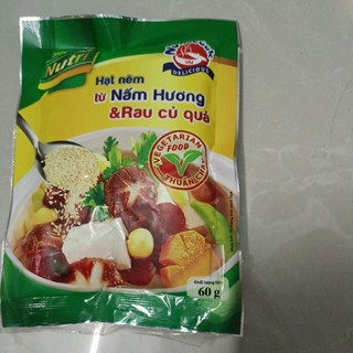 Combo 1/3/5 hạt hêm nấm chay Nutricook gói 60g