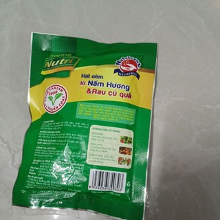 Combo 1/3/5 hạt hêm nấm chay Nutricook gói 60g
