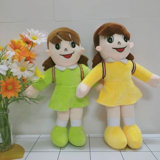 (tặng gấu bông coca) Gấu bông búp bê XUKA NOBITA mẩu mới vải đẹp cao cấp