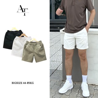 Quần Short Nam AUTINS, Quần Kaki Nam Ngắn Cạp Chun Khuy Cúc Vải Mềm Mại Co Giãn Thoáng Mát - QS05