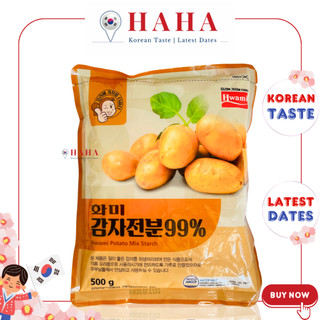  Tinh Bột Khoai Tây Hàn Quốc  Hwami  화미 감자전분 99%  500G | sieuthiHAHA 