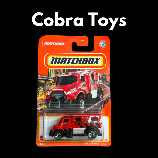 MBX ARMORED TRUCK - Cobra Toys - MATCHBOX - Xe mô hình tỉ lệ 1:64
