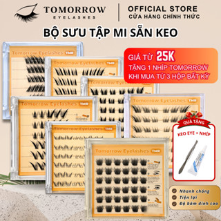 [ HỎA TỐC] MI GIẢ TOMORROW - MI TỰ DÍNH KHÔNG CẦN KEO - Bảng Full Mẫu - Gắn Mi Nhanh Chóng, Tiện Lợi