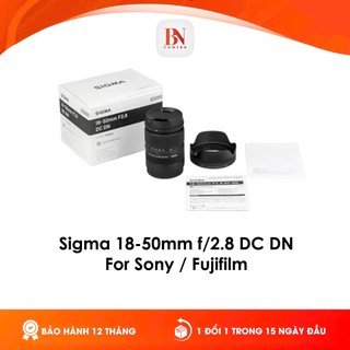  Sigma 18-50mm F2.8 DC DN For Sony | Fujifilm | Canon RF 