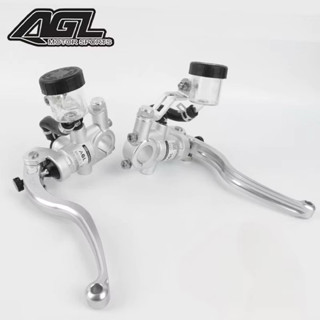 [1 đôi ]Tay phanh bình dầu rời AGL CNC siêu nét gắn cho xe điện xe máy