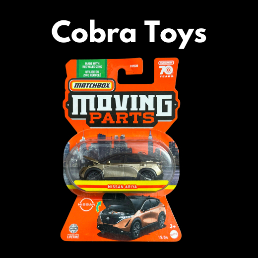 [ MOVING PARTS ] NISSAN ARIYA - Cobra Toys - MATCHBOX - Xe mô hình tỉ lệ 1:64