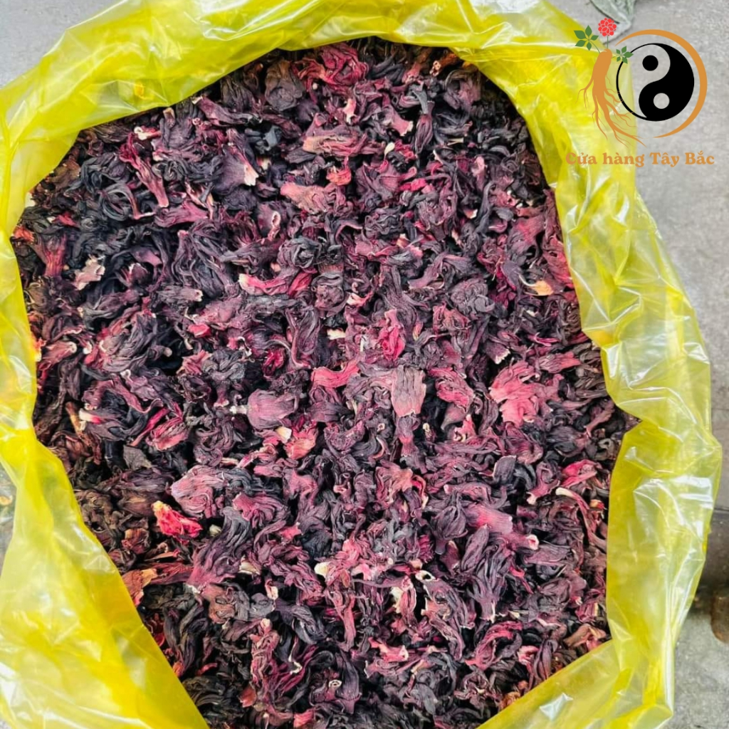 Trà hoa Atiso đỏ sấy dẻo loại 1, hoa atiso đỏ, hoa dâm bụt, bụp giấm (Hoa Hibiscus) khô pha trà, chư