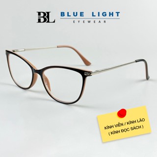  Kính Viễn Thị Lão Đọc Sách Lắp Sẵn Độ Gọng Nhựa Mắt Mèo Dẻo Nhẹ Cho Người Trung Niên Già Lớn Tuổi Ông Bà Cha Mẹ Đen Nhám 