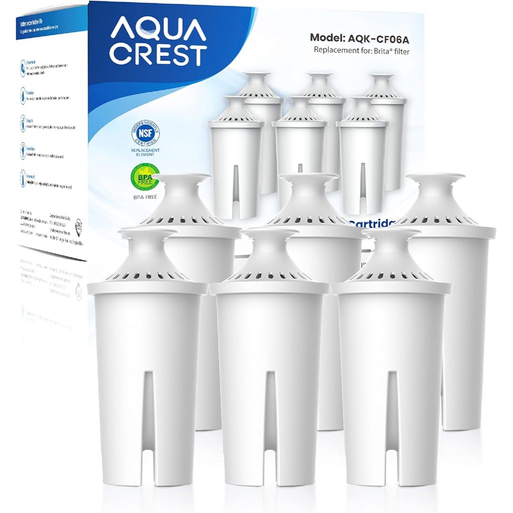 AQUA CREST thay thế cho bộ lọc nước Brita® AQUA CREST Replacement for Brita® Water Filter, Pitchers 