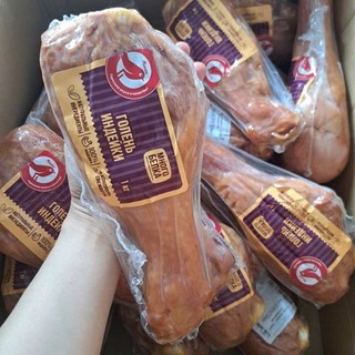 (1 cái ~ 500gr) ĐÙI NGỖNG HUN KHÓI NGA hàng chuẩn , date xa