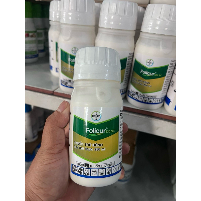 Phòng ngừa nấm bệnh Folicur 430SC DẠNG SỮA (CHAI 250ML) chính hãng bayer
