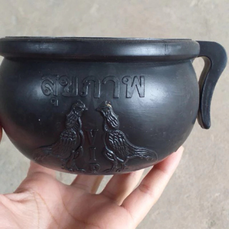 combo 10 gáo ăn cho gà chọi,gáo cao su, phụ kiện gà chọi