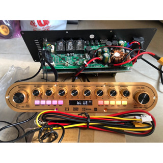 Mạch loa kéo K20 new cs 200W 2 kênh Chế Độ Bass Boost có 3 chế độ chóng hú Micro