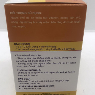 B Complex C Plus - Bổ Sung Vitamin B và Vitamin C