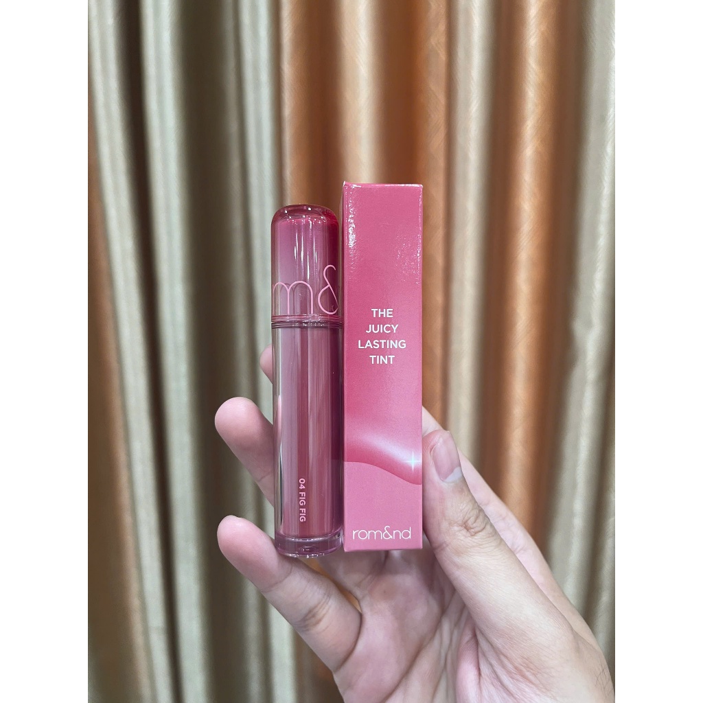 Son kem lì mịn mượt Romand Zero Velvet son bóng juicy lasting glasting water Tint