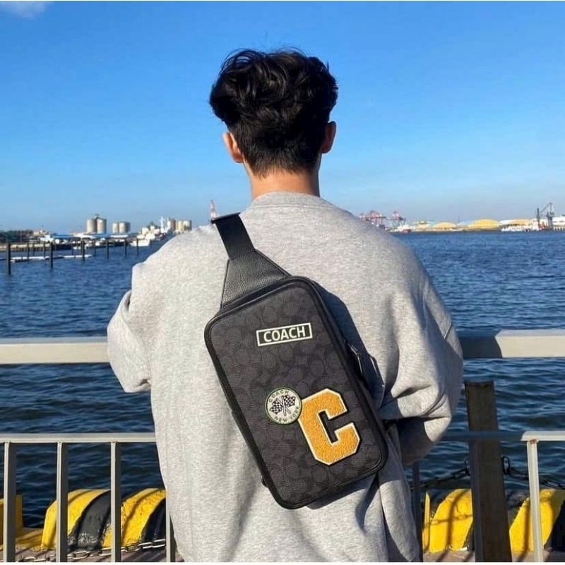 Túi coach nam auth chính hãng có sẵn