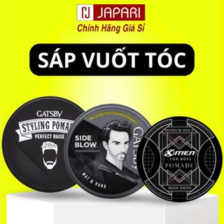Sáp Vuốt Tóc Xmen, Gatsby CHÍNH HÃNG - Keo Wax Vuốt Tóc Tạo Kiểu, Giữ Nếp Tóc Nam, Nữ X-men - JAPARI