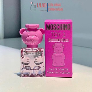 [Mini] Nước Hoa Nữ Moschino Toy 2 Bubble Gum - gấu hồng