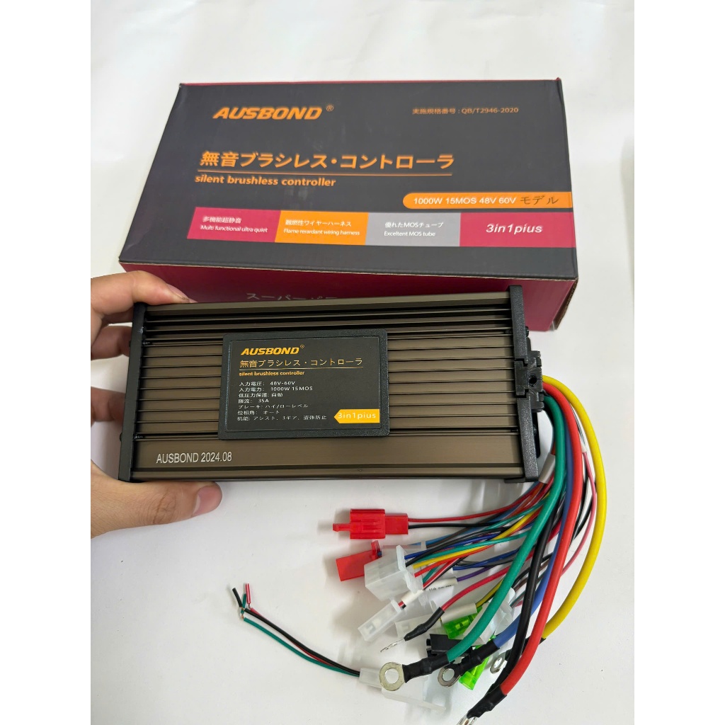 IC Điều Khiển Ausbond cho mọi loại xe đạp điện 350-500-800w-1000W-Bảo Hành 1 Năm