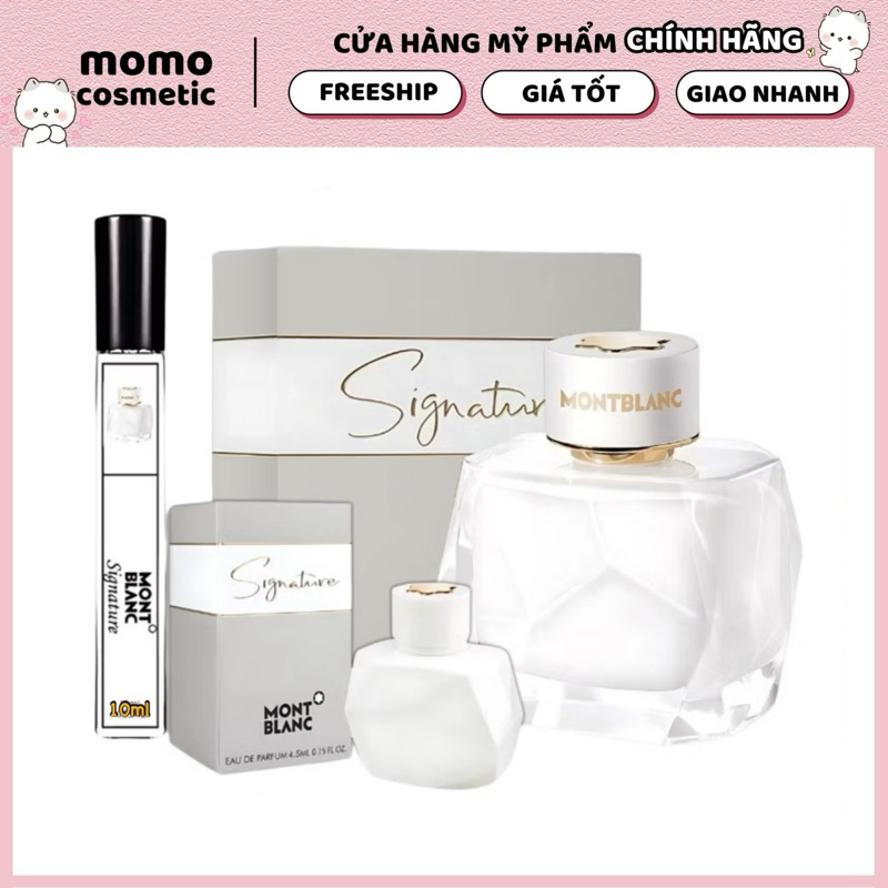 Nước hoa nữ Montblanc Signature