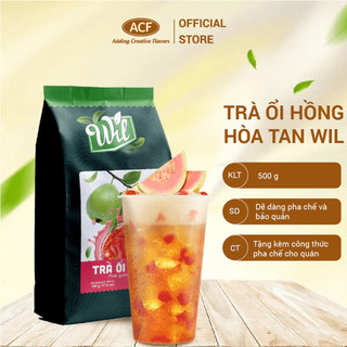  Trà ổi hồng hòa tan Wil - Gói 500g 