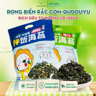 Rong Biển Rắc Cơm Qudouyu Ăn Liền Bịch Siêu To 128g - Star Organic