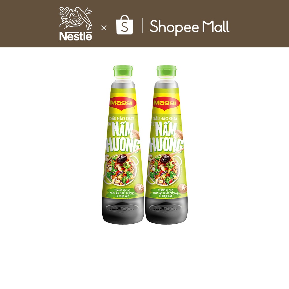Combo 2 Dầu Hào MAGGI® Nấm Hương 820g/chai