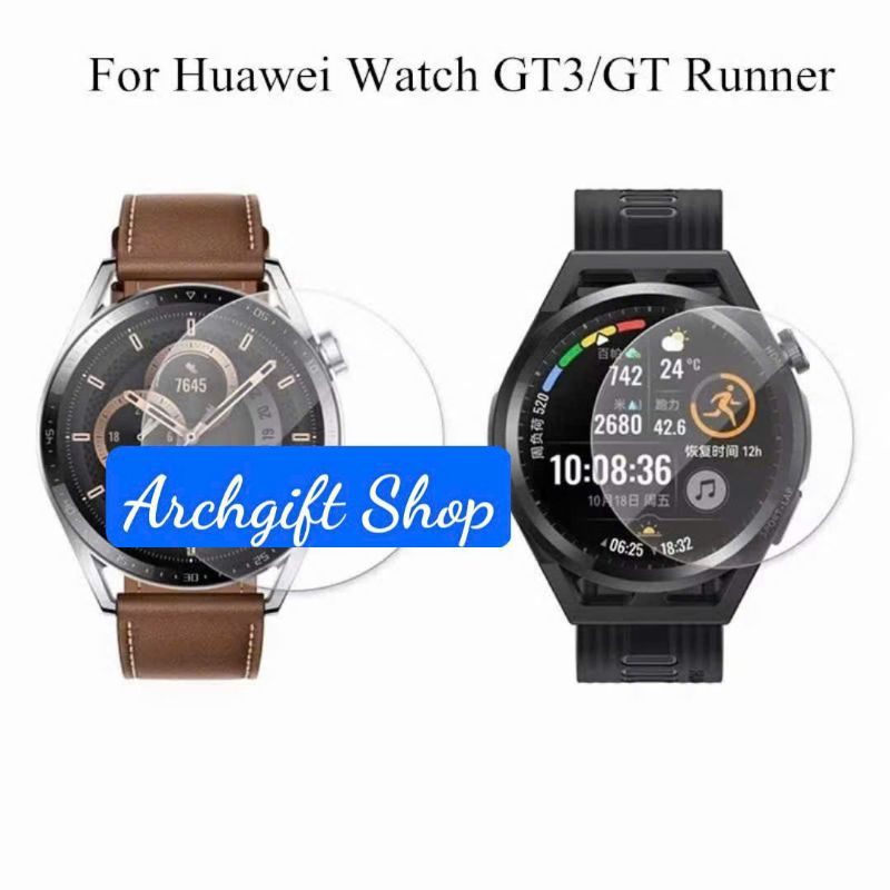 Kính cường lực đồng hồ Huawei GT3 46mm / Huawei GT Runner