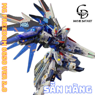   SẴN HÀNG  Mô Hình Lắp Ráp MG Freedom 6650 Ver 2.0  Tặng Đế Base + Decal  