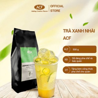  Trà xanh nhài ACF - Dùng pha chế trà chanh trà hoa quả,... Trà hoa lài  