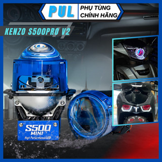  Đèn Bi Cầu Mini KENZO S500 MINI 50W 55W - Bi LED Siêu Sáng Cho Xe Máy Winner Exciter Wave - BH 2 Năm 