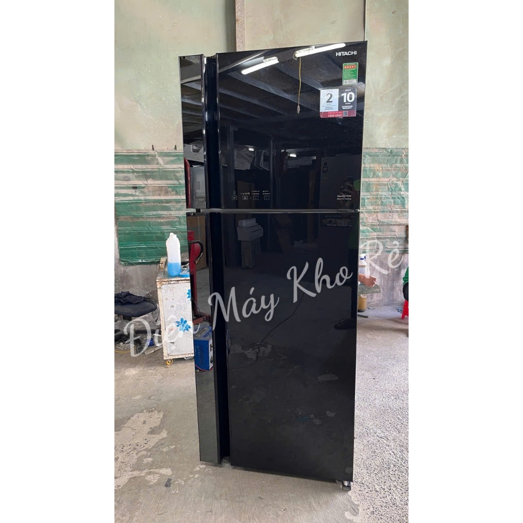 Tủ Lạnh Hitachi Inverter 450 Lít R-FG560PGV8X (GBK) Dòng tủ nổi tiếng độ bền - Điện Máy Kho Rẻ