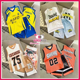 Đồ bộ mặc nhà bé trai, thun lạnh 3d ba lổ sát nách họa tiết siêu nhân, xe hơi, khủng long