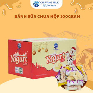 Bánh sữa chua ba vì CHỊ VÀNG nguyên liệu tự nhiên món ngon đặc sản hộp 1kg
