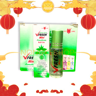 Lố 12 chai dầu gió Vfresh mini 4ml