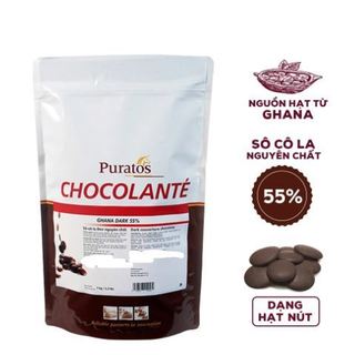 Socola Puratos hạt nút 55% gói 1kg