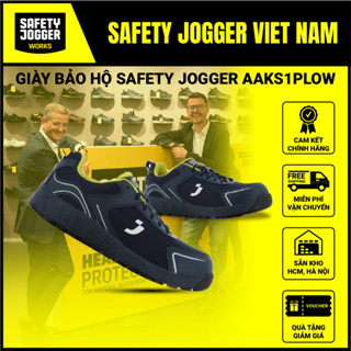 [CHÍNH HÃNG] Giày Bảo Hộ Safety Jogger AAK S1P Siêu Nhẹ, Êm Chân, Chống Trơn Trượt, Chống Tĩnh Điện