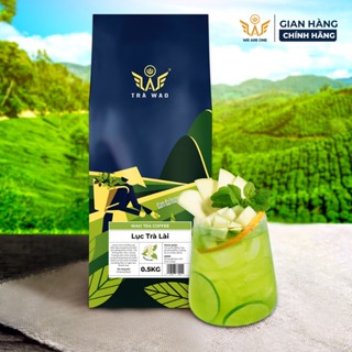 Lục Trà Lài (Nhài) WAO (0,5kg) đậm vị hương lài dịu nhẹ sang trọng. Pha trà sữa xanh lài trà trái cây ngon.