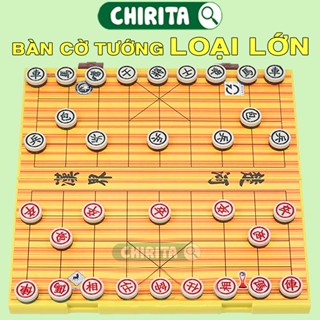 Bộ Cờ Tướng Có Bàn Kèm Theo Cờ - Bàn Cờ Tướng Trò Chơi Giải trí board game Chirita