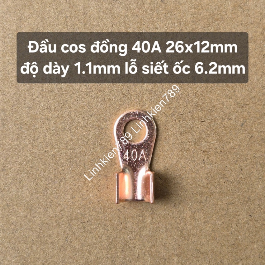 Cốt đồng 40A bộ 1 cái - Linh Kiện 789