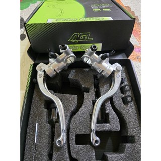   1 cặp  tay phanh bình dầu rời AGL lắp phanh đĩa xe điện loại đẹp 