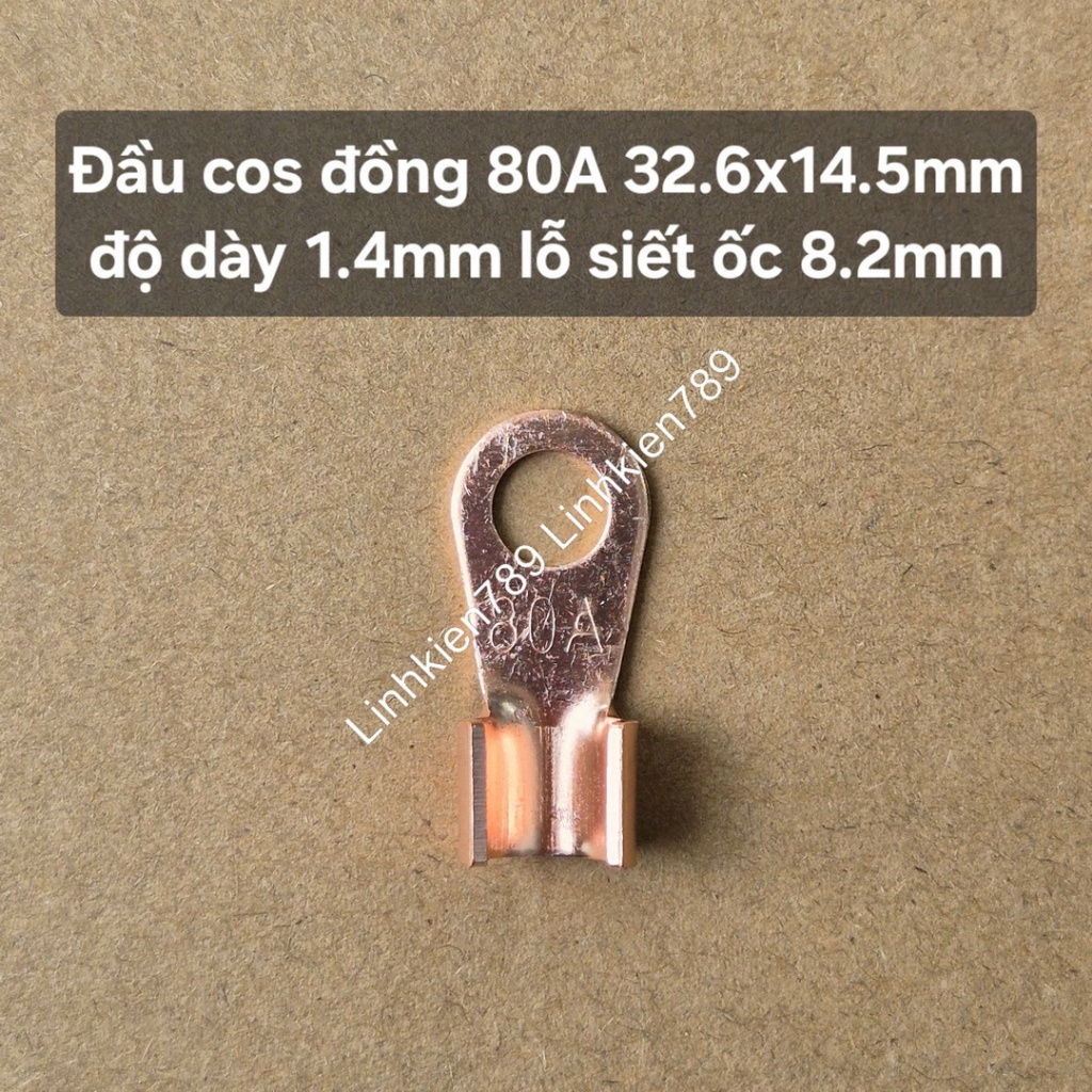 Cốt đồng 80A bộ 1 cái - Linh Kiện 789